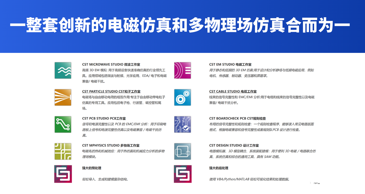 CST電磁仿真代理